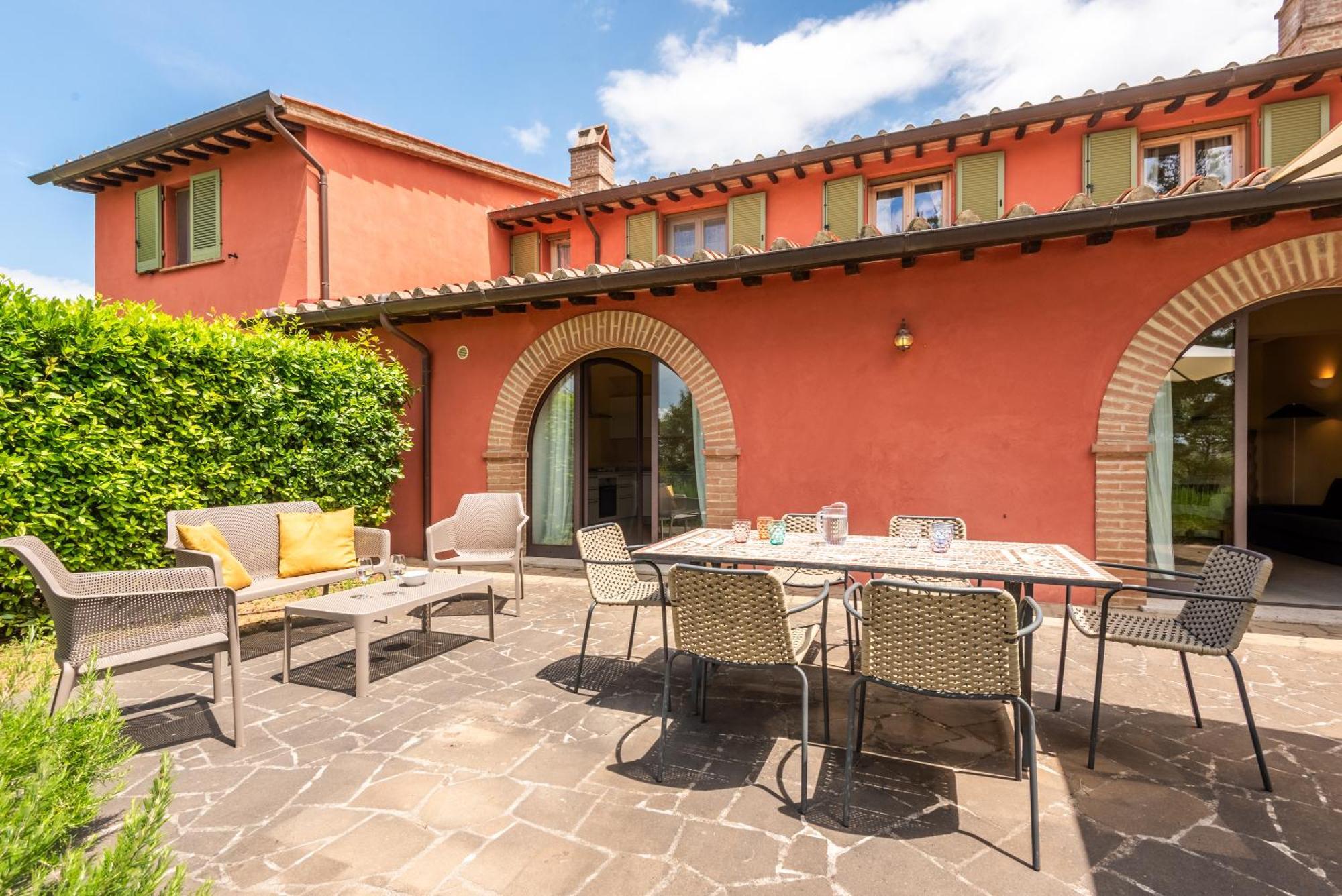 Cignella Garden Villas In Tuscany Trequanda Ngoại thất bức ảnh
